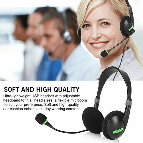 Usb headset kopfhörer mit - usb,