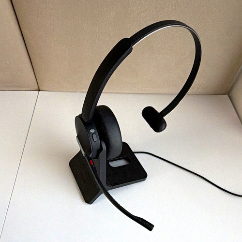 Headset schwarz mono - headset,
