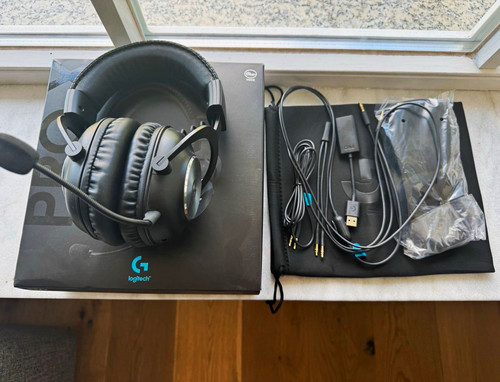 Logitech pro headset schwarz - logitech,