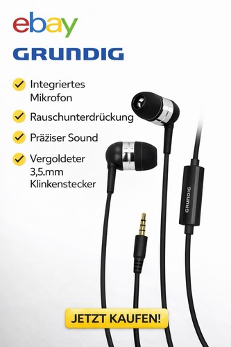 Grundig ear kopfhörer mit - grundig,